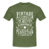 40. Geburtstag Vintage Style Geboren 1982 Männer Geschenk T-Shirt - military green