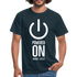 30. Geburtstag Power on since 1992 Geschenk Männer T-Shirt - navy