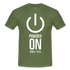 30. Geburtstag Power on since 1992 Geschenk Männer T-Shirt - military green