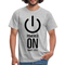 30. Geburtstag Power on since 1992 Geschenk Männer T-Shirt - heather grey
