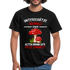 Pilz Sammler Shirt Unterschätze niemals einen alten Mann der Pilze sammelt Männer T-Shirt - black
