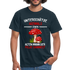 Pilz Sammler Shirt Unterschätze niemals einen alten Mann der Pilze sammelt Männer T-Shirt - navy