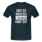 Darf ich ihnen das tschüss anbieten Sarkasmus witziges T-Shirt - navy