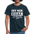 Ist mir egal ich lass das jetzt so Lustiges witziges T-Shirt - navy