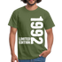 30. Geburtstag Geboren 1992 Limited Edition Retro Männer T-Shirt - military green