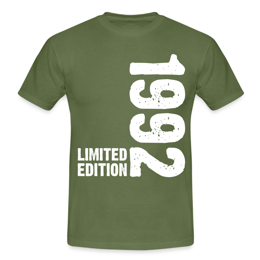 30. Geburtstag Geboren 1992 Limited Edition Retro Männer T-Shirt - military green