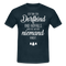 Bin ein Dorfkind - weiß wo Dich niemand findet - witziges T-Shirt - navy