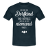 Bin ein Dorfkind - weiß wo Dich niemand findet - witziges T-Shirt - navy
