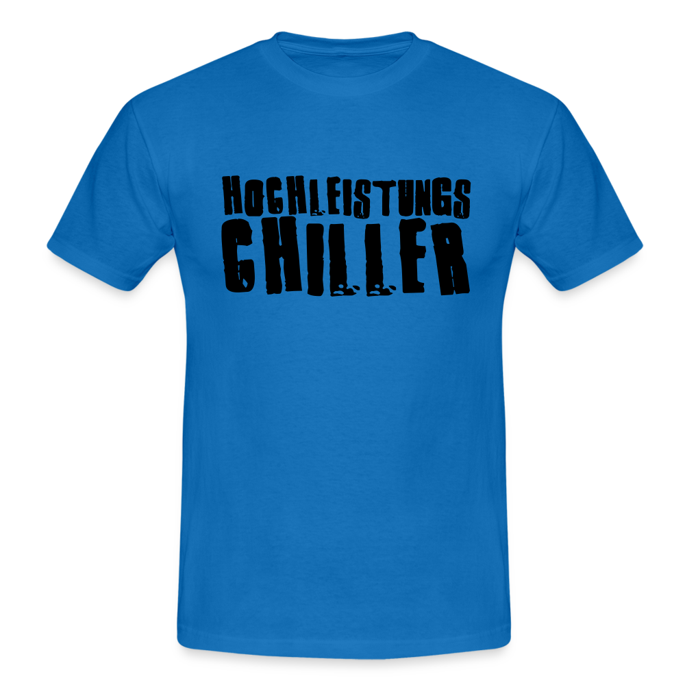 Hochleistungs Chiller Witziges T-Shirt - royal blue