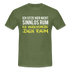 Ich sitze hier nicht sinnlos rum ich verschönere den Raum Witziges T-Shirt - military green