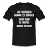 Montags Shirt - An Montagen komme ich nicht klar Lustiges T-Shirt - Schwarz