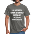 Montags Shirt - An Montagen komme ich nicht klar Lustiges T-Shirt - Graphit