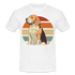 Hund Beagle Shirt Hundefreunde Beagle Sonnenuntergang Geschenk T-Shirt - Weiß