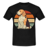 Hund Beagle Shirt Hundefreunde Beagle Sonnenuntergang Geschenk T-Shirt - Schwarz