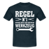 Mechaniker Shirt Handwerker Hände weg von meinem Werkzeug Lustiges Geschenk Männer T-Shirt - Navy