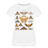 Lepidopterologie Shirt Schmetterlingssammlerin Frauen Premium T-Shirt - Weiß