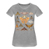 Lepidopterologie Shirt Schmetterlingssammlerin Frauen Premium T-Shirt - Grau meliert