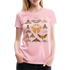 Lepidopterologie Shirt Schmetterlingssammlerin Frauen Premium T-Shirt - Hellrosa