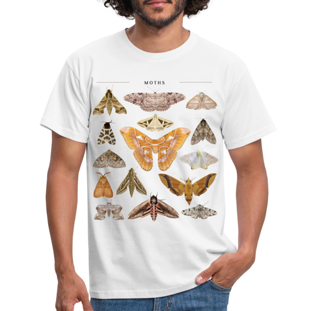 Lepidopterologie Shirt Schmetterlingssammler T-Shirt - Weiß