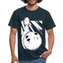Bowling Shirt Bowling Kugel und Pin Lustiges Geschenk T-Shirt - Navy