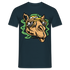 Luftiges Kamel Shirt Chilliges Kamel mit Tüte Fun T-Shirt - Navy