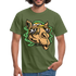Luftiges Kamel Shirt Chilliges Kamel mit Tüte Fun T-Shirt - Militärgrün