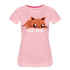 Faule Katze Shirt Nicht Heute Lustiges Fun Frauen Premium T-Shirt - Hellrosa