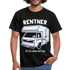 Camping Rentner Rente 2022 Shirt Ich bin dann mal weg Geschenk T-Shirt - Schwarz
