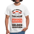 Tischler Shirt Gott erschuf den Tischler Lustiges Geschenk T-Shirt - Weiß