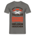 Tischler Shirt Gott erschuf den Tischler Lustiges Geschenk T-Shirt - Graphit
