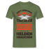 Tischler Shirt Gott erschuf den Tischler Lustiges Geschenk T-Shirt - Militärgrün