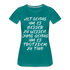 Geburtstags Shirt Alt genug Jung genug Geschenk Frauen Premium T-Shirt - Divablau