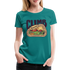 Berge Klettern Karabiner Wandern Lustiges Geschenk Frauen Premium T-Shirt - Divablau