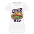 Berge Klettern Karabiner Wandern Ich muss Weg Lustiges Geschenk Frauen Premium T-Shirt - Weiß