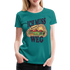 Berge Klettern Karabiner Wandern Ich muss Weg Lustiges Geschenk Frauen Premium T-Shirt - Divablau
