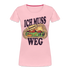 Berge Klettern Karabiner Wandern Ich muss Weg Lustiges Geschenk Frauen Premium T-Shirt - Hellrosa