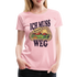 Berge Klettern Karabiner Wandern Ich muss Weg Lustiges Geschenk Frauen Premium T-Shirt - Hellrosa