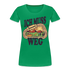 Berge Klettern Karabiner Wandern Ich muss Weg Lustiges Geschenk Frauen Premium T-Shirt - Kelly Green