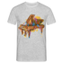 Musiker Klavier Piano Flügel Shirt Geschenk T-Shirt Für Musiker - Grau meliert