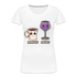 Kaffee Wein Shirt Morgens Kaffee Abends Weil Frauen Premium T-Shirt - Weiß