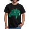 Bauer Landwirt Retro Traktor Shirt Traktor Liebhaber Geschenk T-Shirt - Schwarz