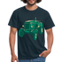 Bauer Landwirt Retro Traktor Shirt Traktor Liebhaber Geschenk T-Shirt - Navy