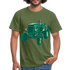 Bauer Landwirt Retro Traktor Shirt Traktor Liebhaber Geschenk T-Shirt - Militärgrün