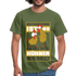Bauer Landwirt Zu hause ist wo meine Hühner sind witziges T-Shirt - Militärgrün