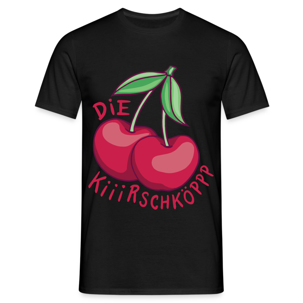 Die Kirschlöpp T-Shirt - Schwarz