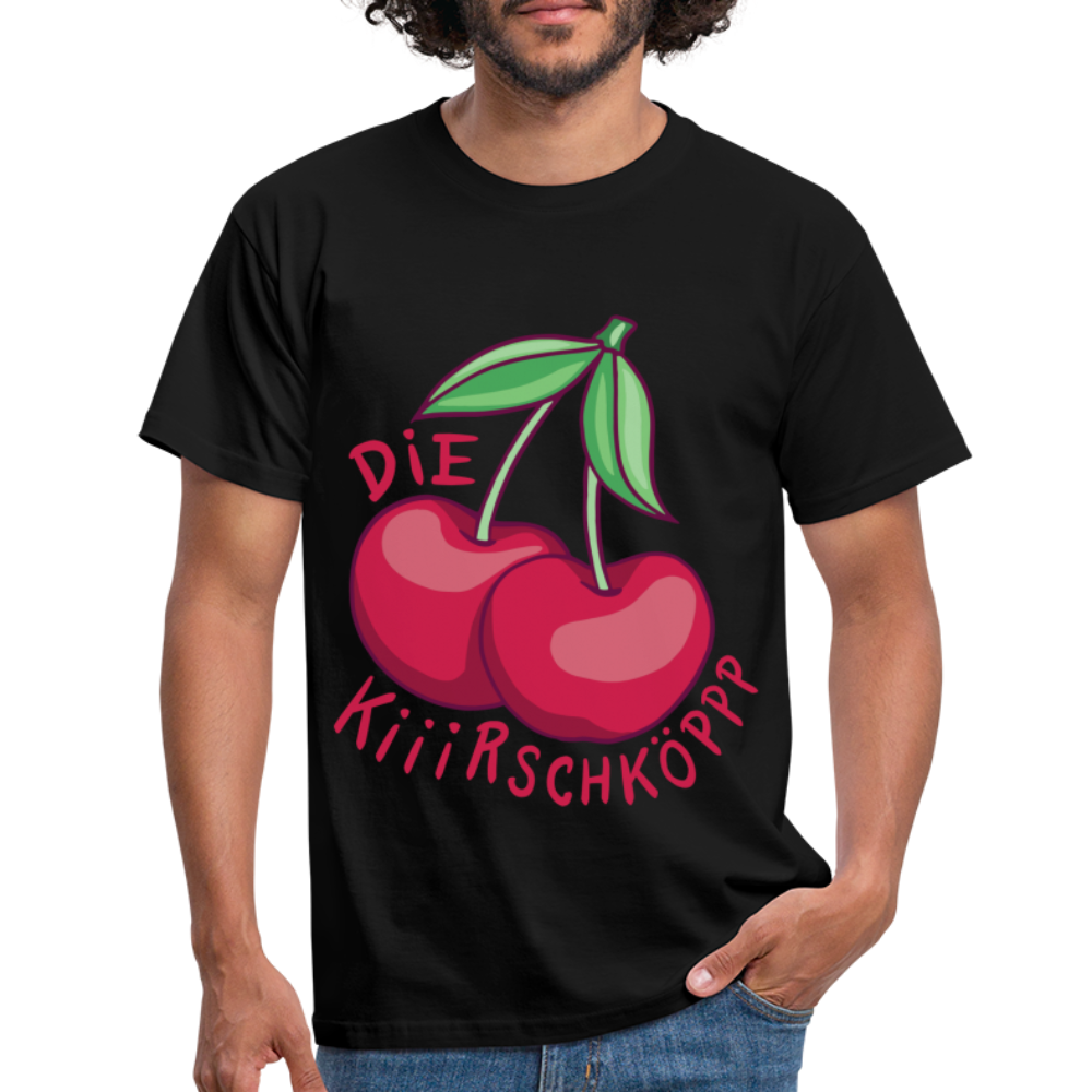 Die Kirschlöpp T-Shirt - Schwarz