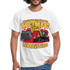 Baggerfahrer Baustellen Shirt Macht Platz für den König der Baustelle Geschenk T-Shirt - Weiß