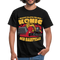Baggerfahrer Baustellen Shirt Macht Platz für den König der Baustelle Geschenk T-Shirt - Schwarz