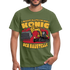Baggerfahrer Baustellen Shirt Macht Platz für den König der Baustelle Geschenk T-Shirt - Militärgrün