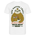 Faultier Kaffee Shirt Kaffee läuft - produktiver wird es heute nicht T-Shirt - Weiß